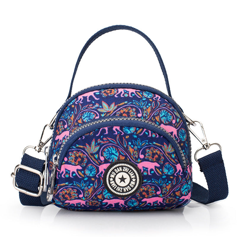 Bolsa de mensajero mini de lienzo impermeable al por mayor